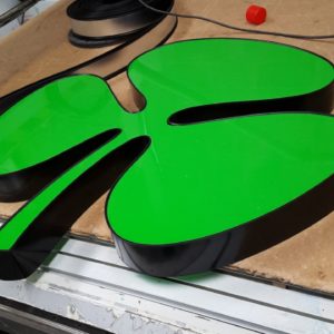 Shamrock Built Up (Built Up Channel Letters)