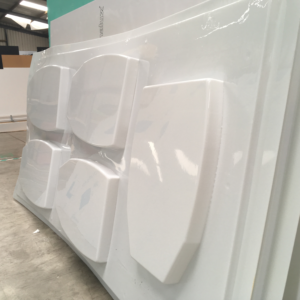 Vacuum Formed Opal End Caps