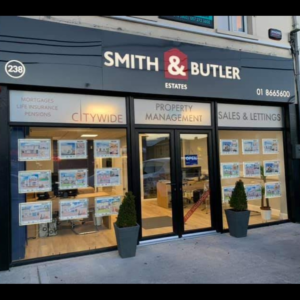 Smith and Butler Folded Sign